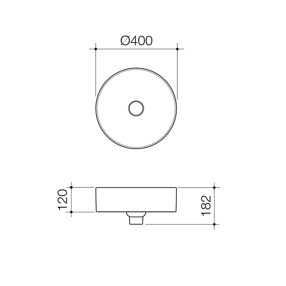 Caroma Liano II 400mm Above Counter Basin - Matte Pink - Image 2
