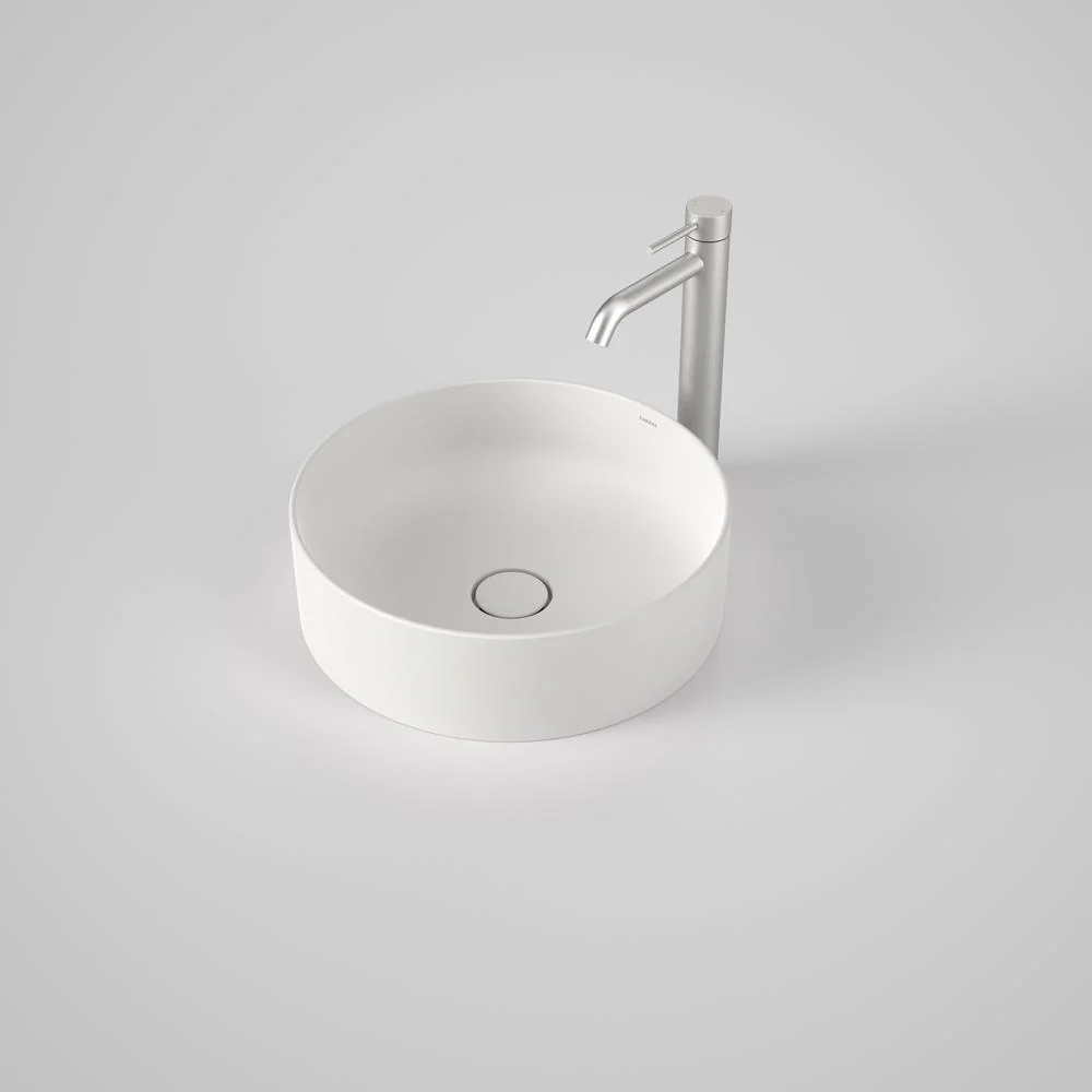 Caroma Liano II 400mm Above Counter Basin - Matte White