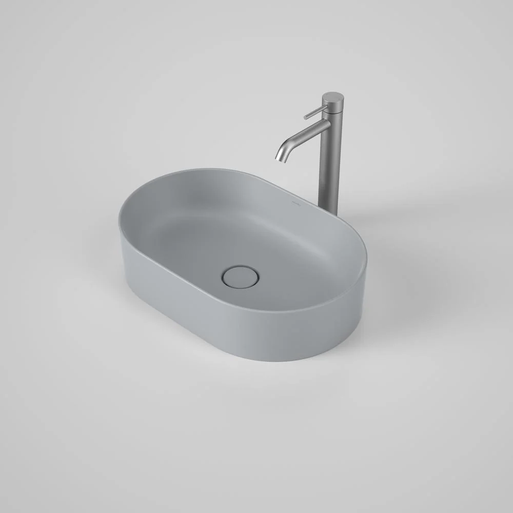 Caroma Liano II 530mm Pill Above Counter Basin - Matte Grey