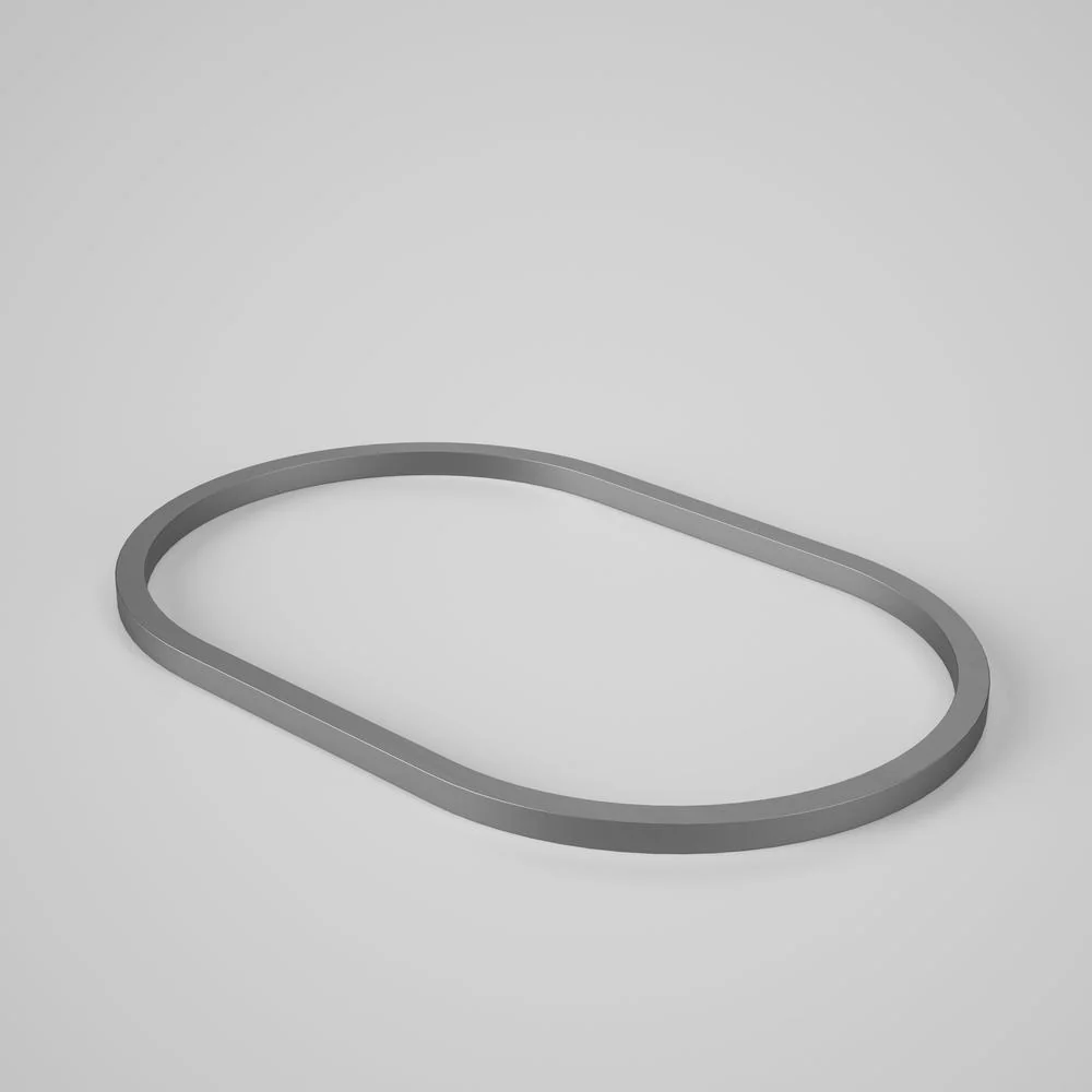 Caroma Liano II 530mm Pill Basin Dress Ring - Gun Metal