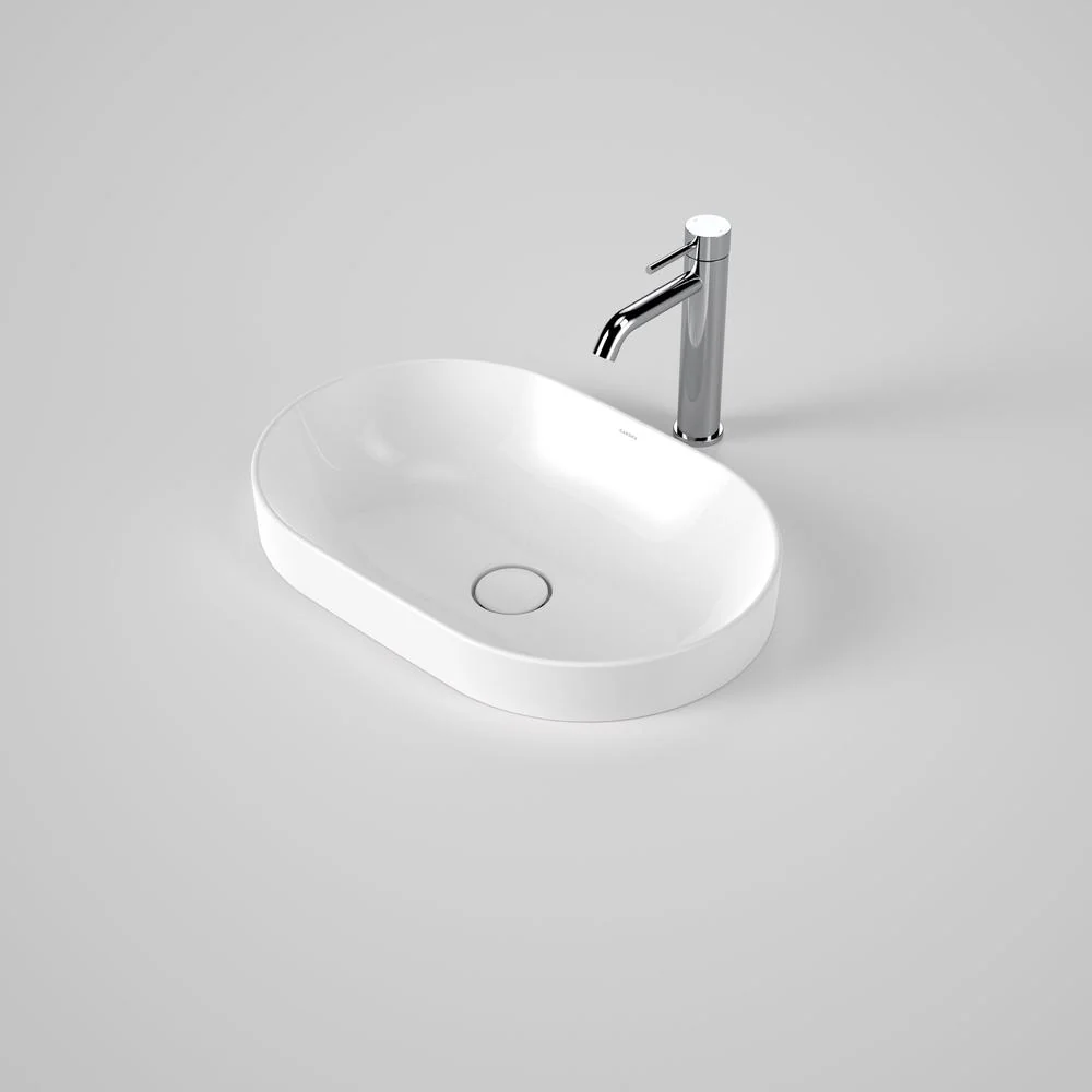Caroma Liano II 530mm Pill Inset Basin - White