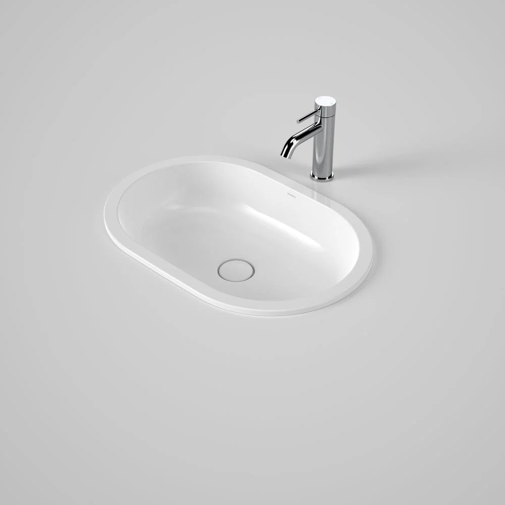 Caroma Liano II 580mm Pill Under/Over Counter Basin - White