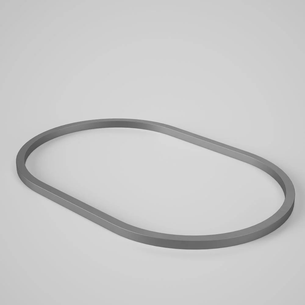 Caroma Liano II 600mm Pill Basin Dress Ring - Gun Metal