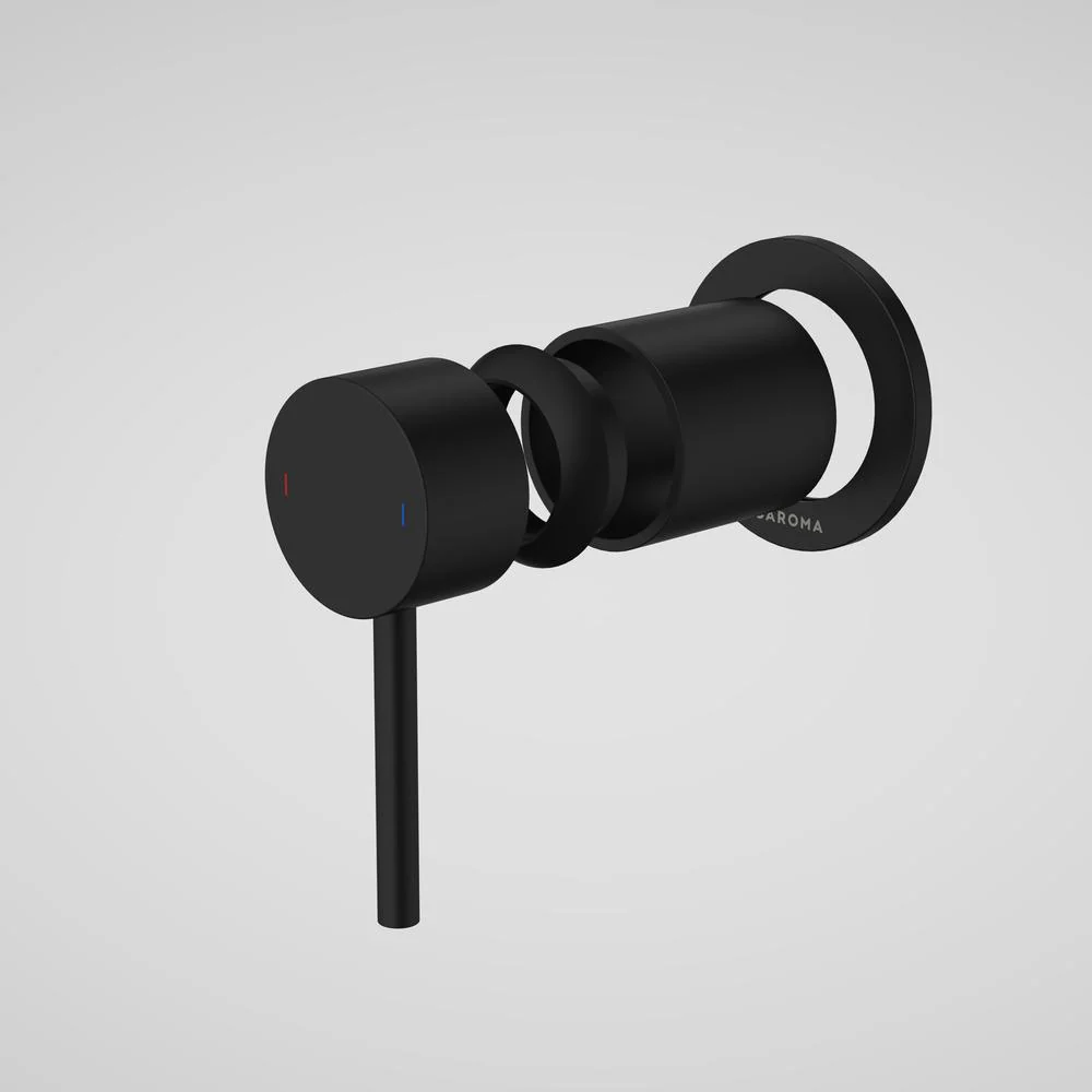 Caroma Liano II Bath/Shower Mixer (Trim-Kit) - Matte Black