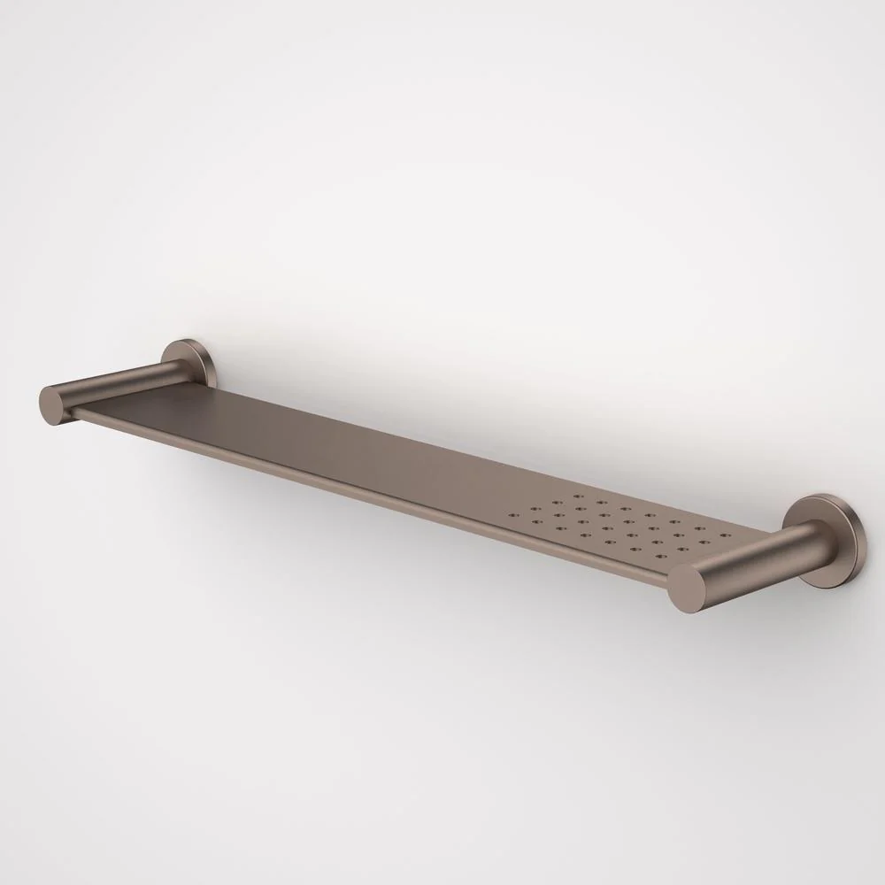 Caroma Liano II Bathroom Shelf - Brushed Bronze