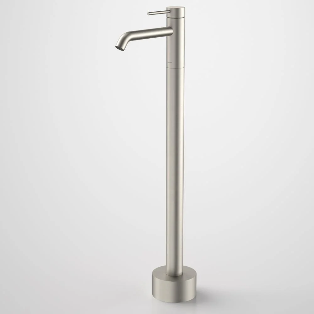 Caroma Liano II Freestanding Bath Filler - Brushed Nickel