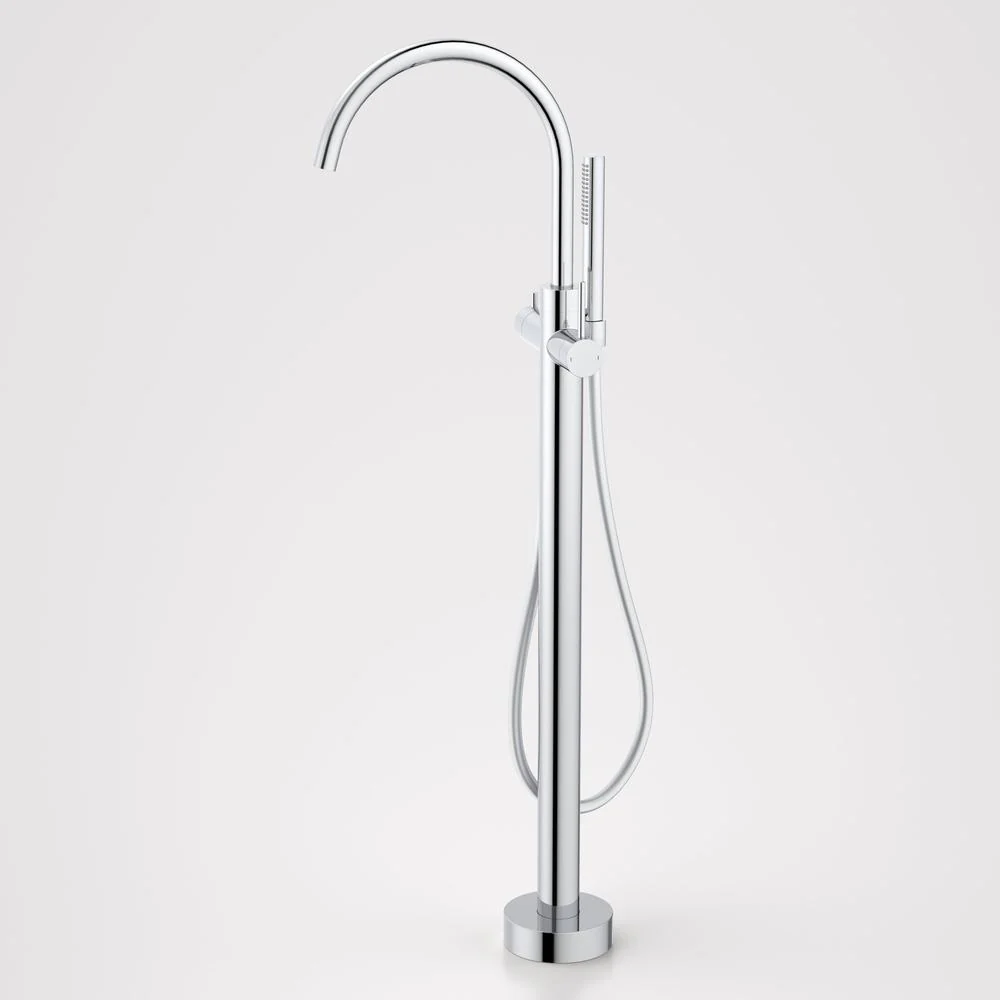 Caroma Liano II Freestanding Bath Filler with Hand Shower - Chrome