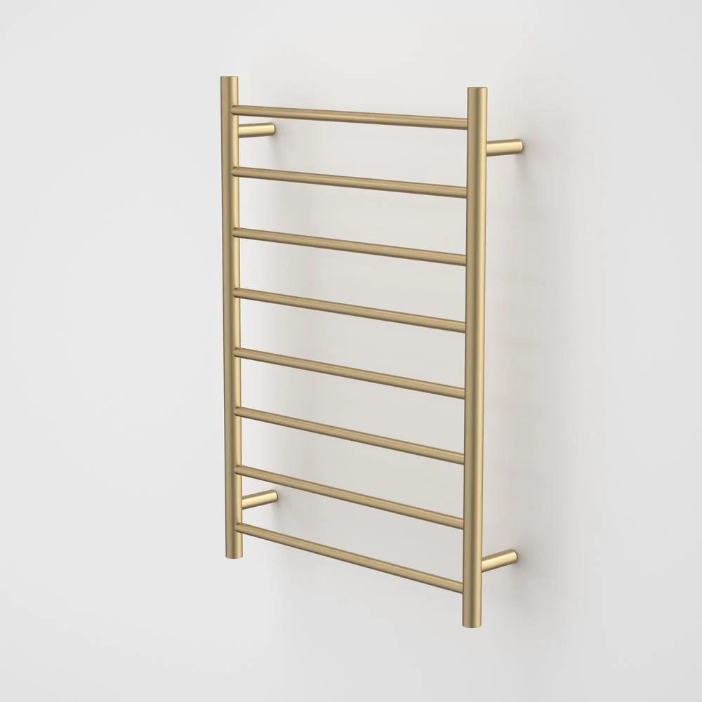 Caroma Liano II Heated Towel Ladder - Brushed Brass
