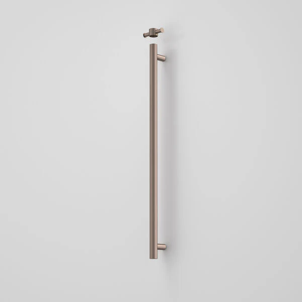 Caroma Liano II Heated Towel Rail Vertical - Brushed Bronze