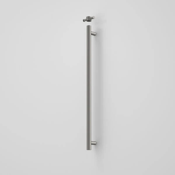 Caroma Liano II Heated Towel Rail Vertical - Gun Metal