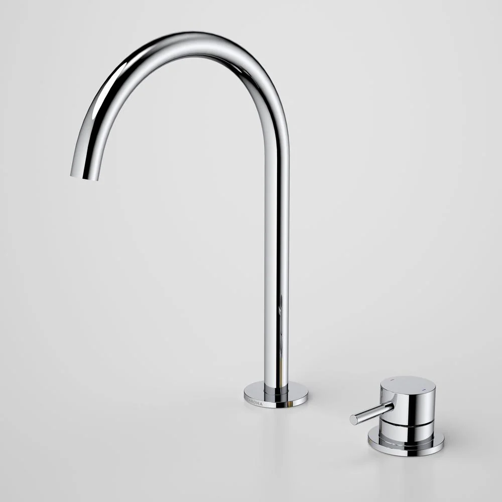 Caroma Liano II Hob Basin/Sink Mixer Set 200mm - Chrome