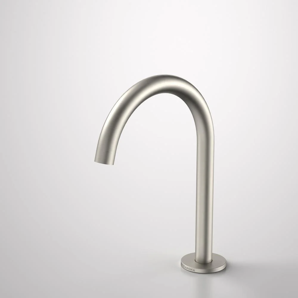 Caroma Liano II Hob Swivel Outlet 160mm - Brushed Nickel