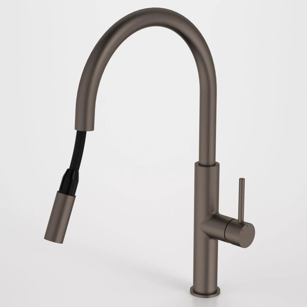 Caroma Liano II Pull Out Sink Mixer - Brushed Bronze