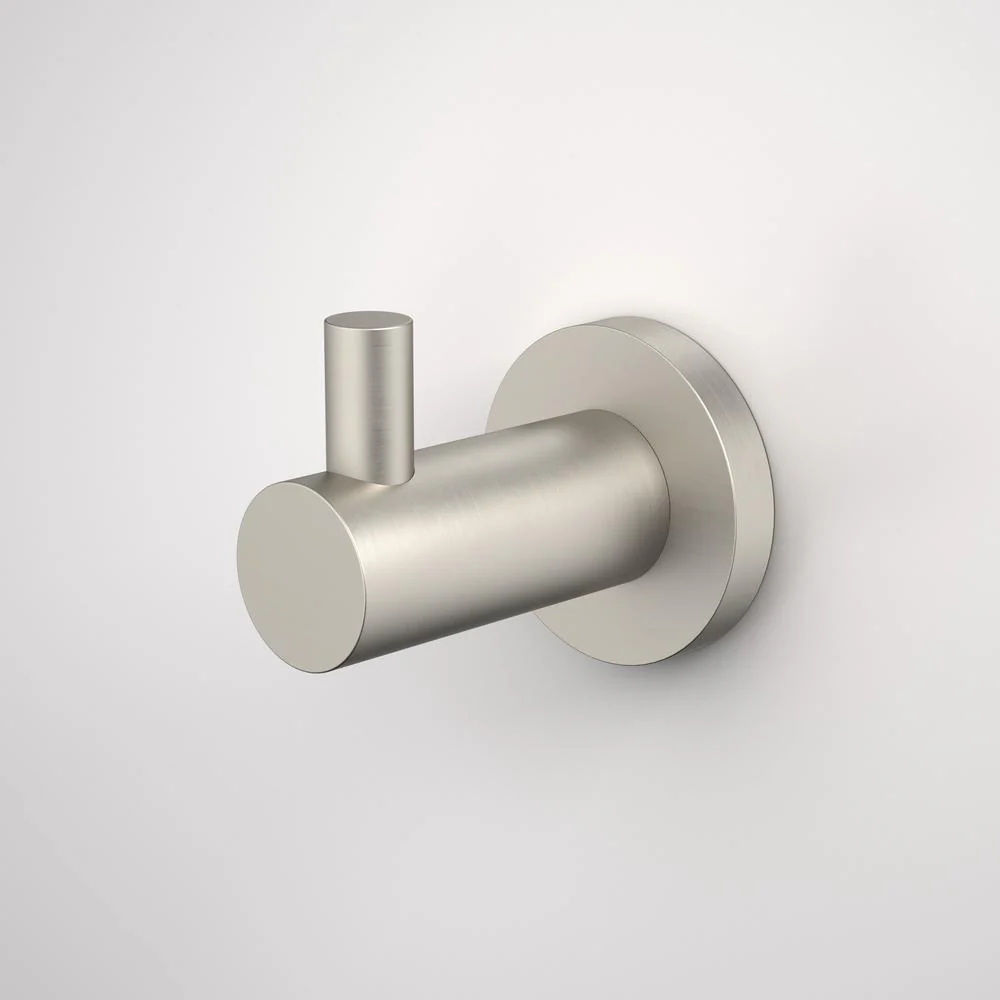 Caroma Liano II Robe Hook - Brushed Nickel