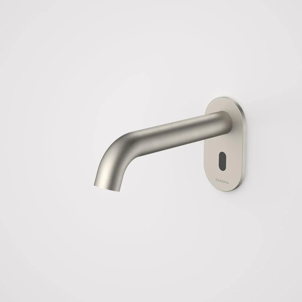 Caroma Liano II Sensor 175mm Wall Outlet Kit - Brushed Nickel