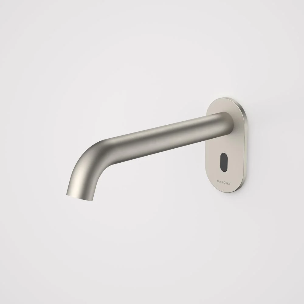 Caroma Liano II Sensor 210mm Wall Outlet Kit - Brushed Nickel