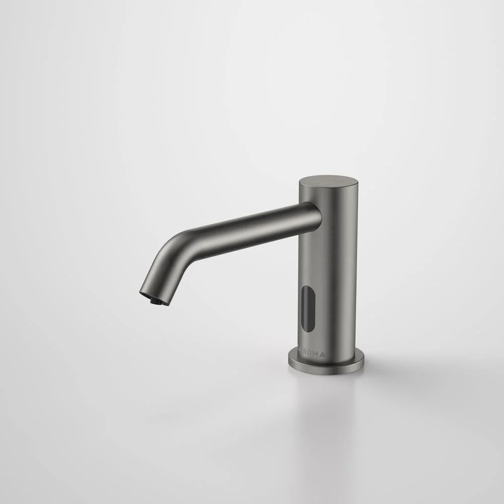 Caroma Liano II Sensor Hob Mounted Soap Dispenser - Gun Metal