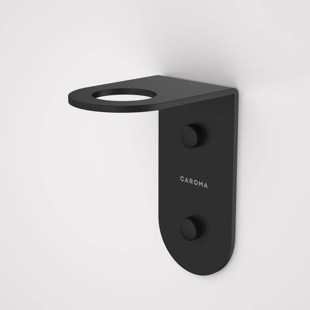 Caroma Liano II Soap Bottle Holder - Matte Black
