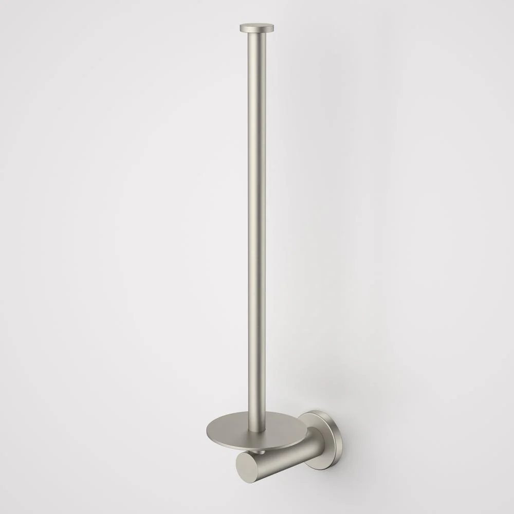 Caroma Liano II Spare Toilet Roll Holder - Brushed Nickel