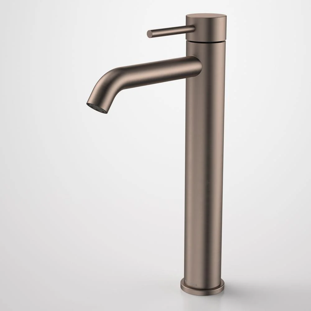 Caroma Liano II Tower Basin Mixer - Brushed Bronze