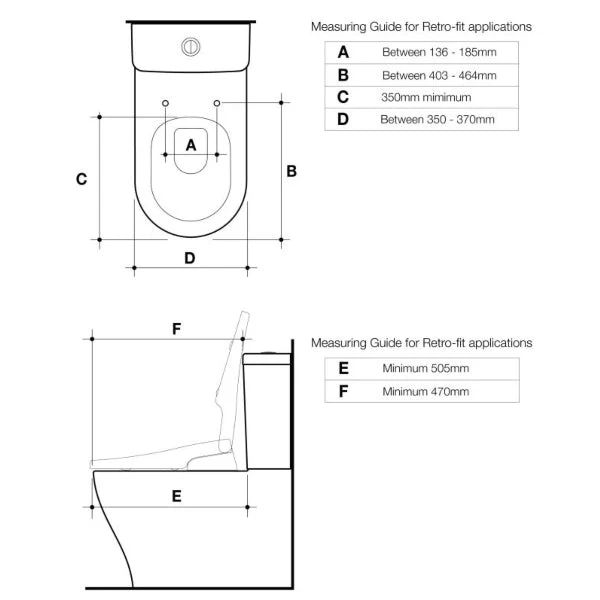 Caroma Livewell Electronic Bidet Seat - Image 15