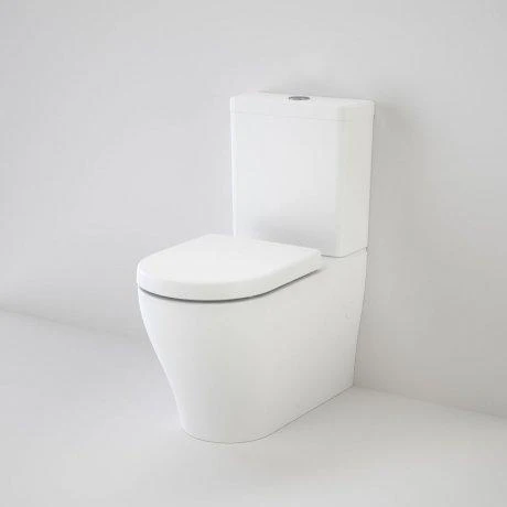 Caroma Luna Cleanflush Wall Faced Toilet Suite (Back Entry)