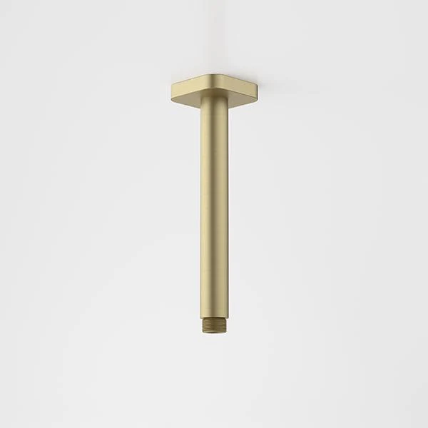 Caroma Luna Shower Arm Straight 210mm - Brushed Brass