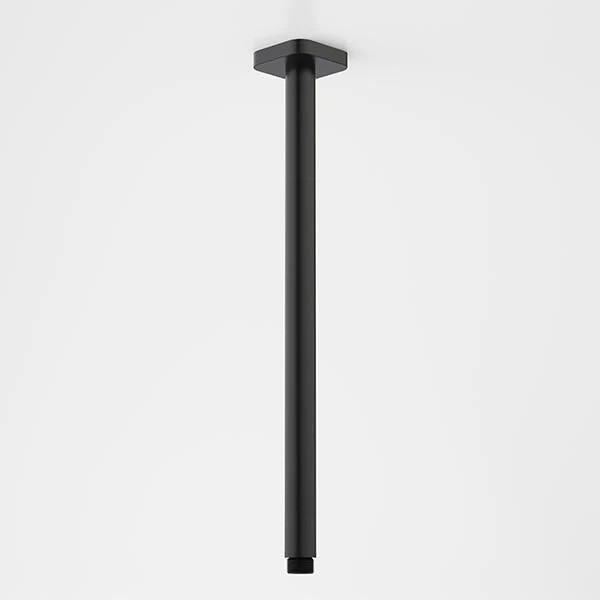 Caroma Luna Shower Arm Straight 410mm - Black