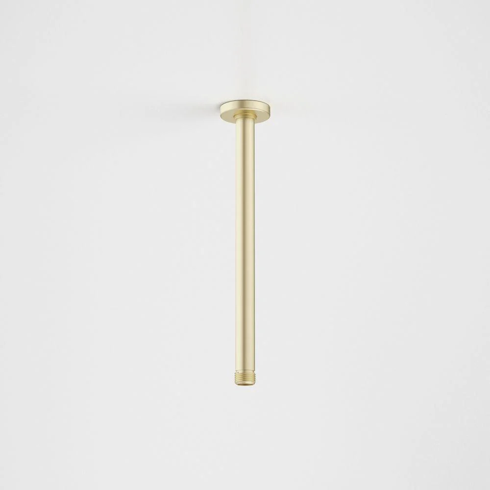 Caroma Urbane II 300mm Ceiling Shower Arm - Brushed Brass