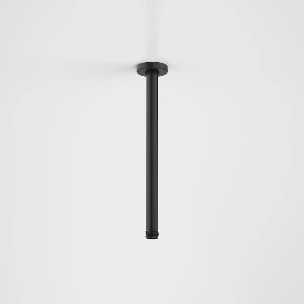 Caroma Urbane II 300mm Ceiling Shower Arm - Black Matte