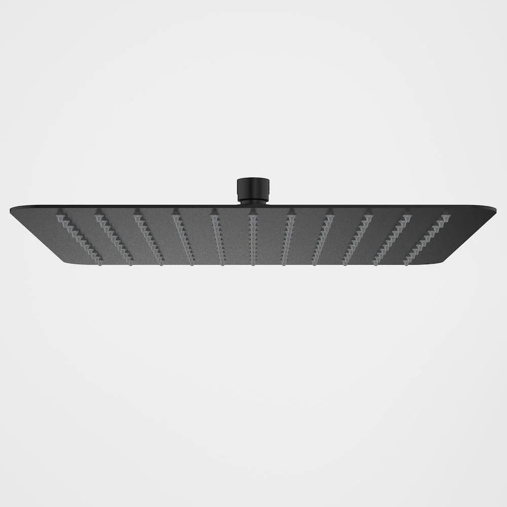 Caroma Urbane II 300mm Square Rain Shower - Black Matte