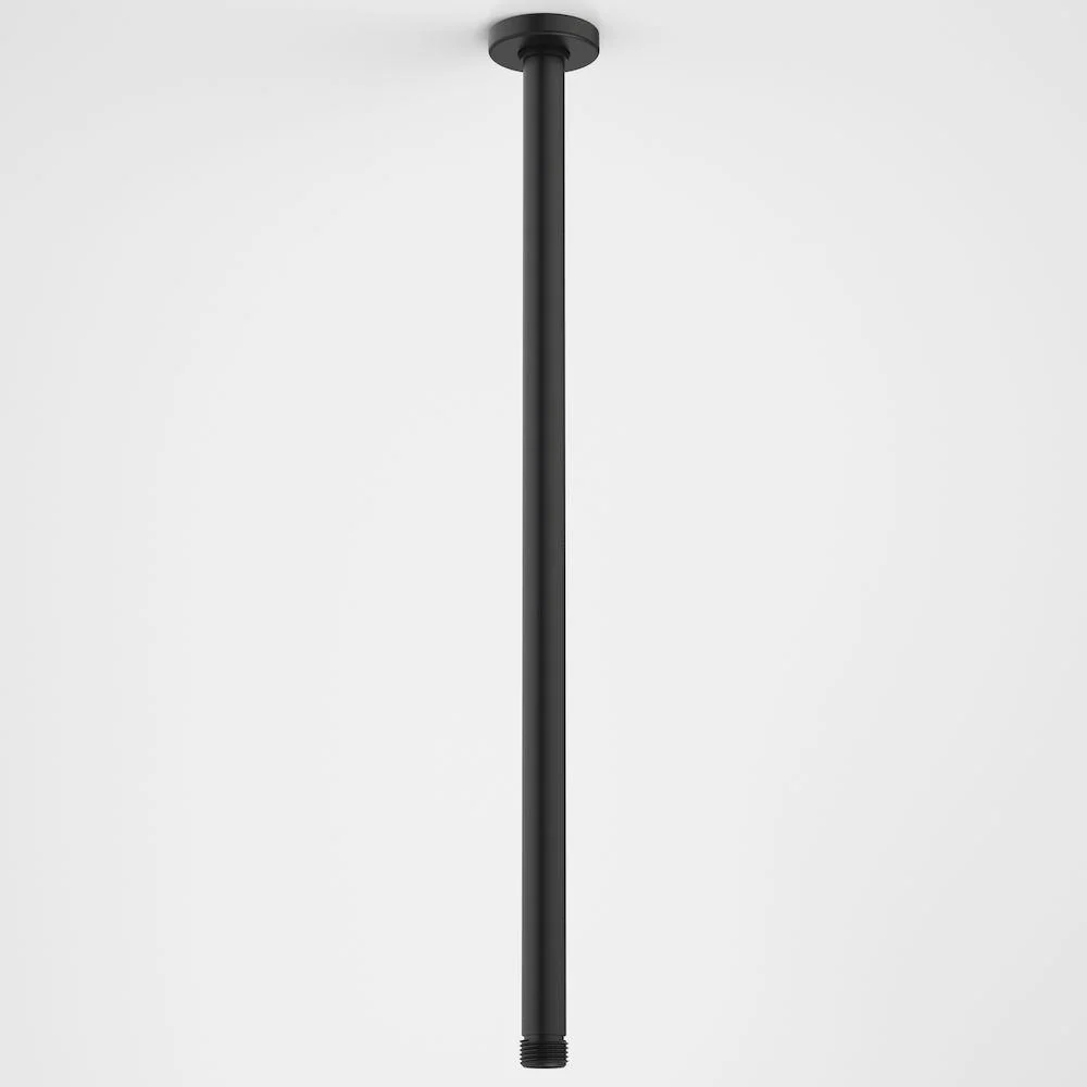 Caroma Urbane II 500mm Ceiling Shower Arm - Black Matte