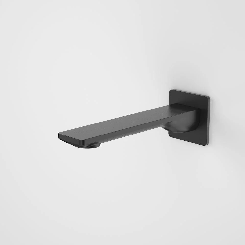 Caroma Urbane II Basin/Bath Outlet Square Plate Lead Free - Black Matte