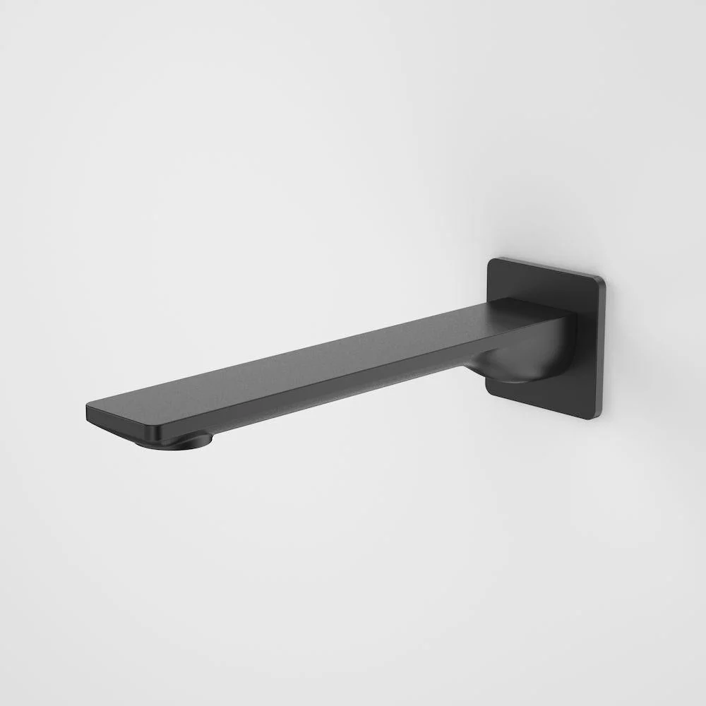 Caroma Urbane II Basin/Bath Outlet Square Plate Lead Free - Black Matte - Image 2