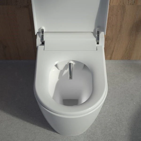 Caroma Urbane II Cleanflush Wall Faced Bidet Toilet Suite - Image 2