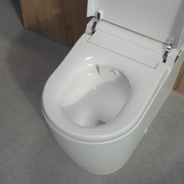 Caroma Urbane II Cleanflush Wall Faced Bidet Toilet Suite - Image 3