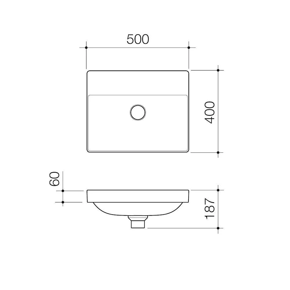 Caroma Urbane II Inset Basin - Image 4