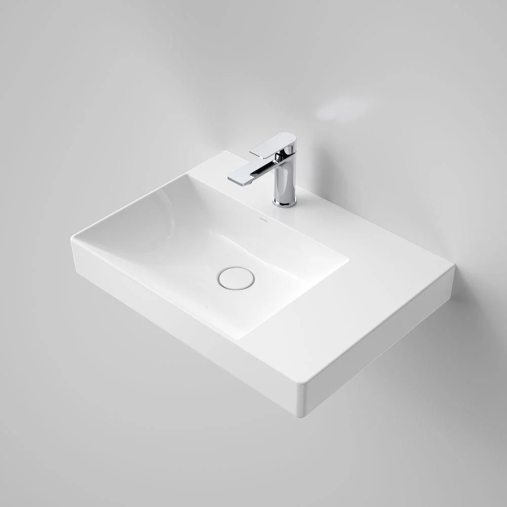 Caroma Urbane II Right Hand Shelf Wall Basin - Image 2