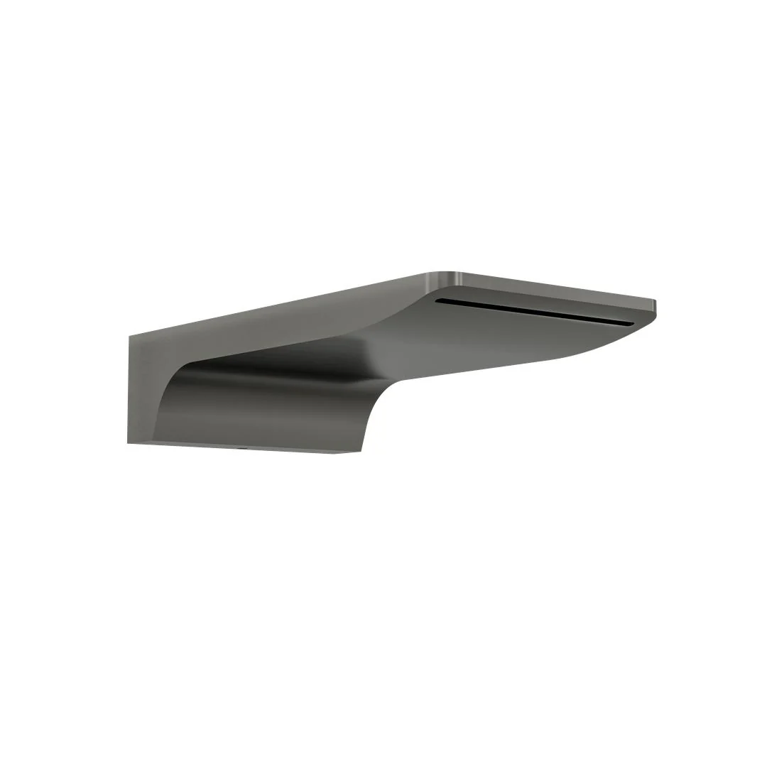 Linsol Cascada S2 Waterfall Bath Spout - Gunmetal - Image 2