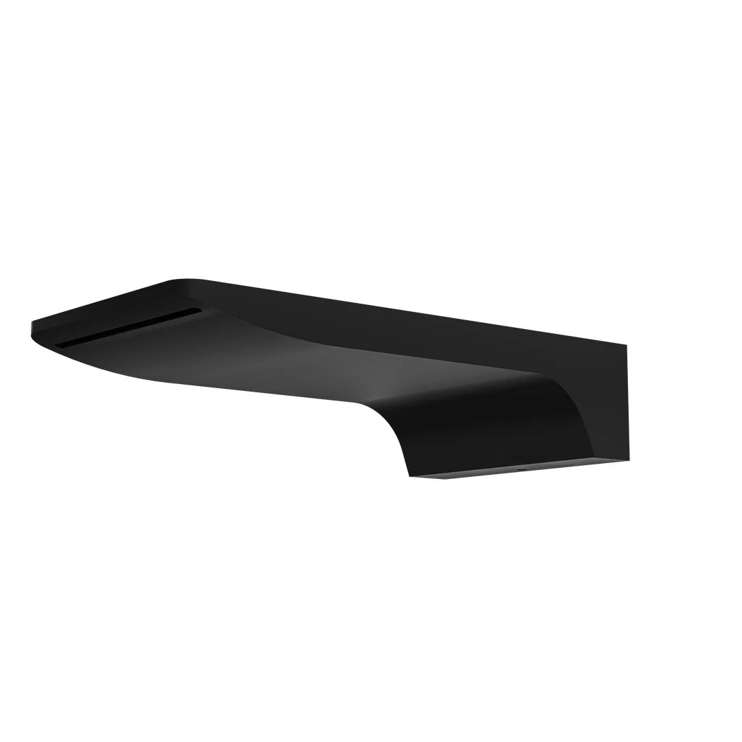 Linsol Cascada S2 Waterfall Bath Spout - Matte Black