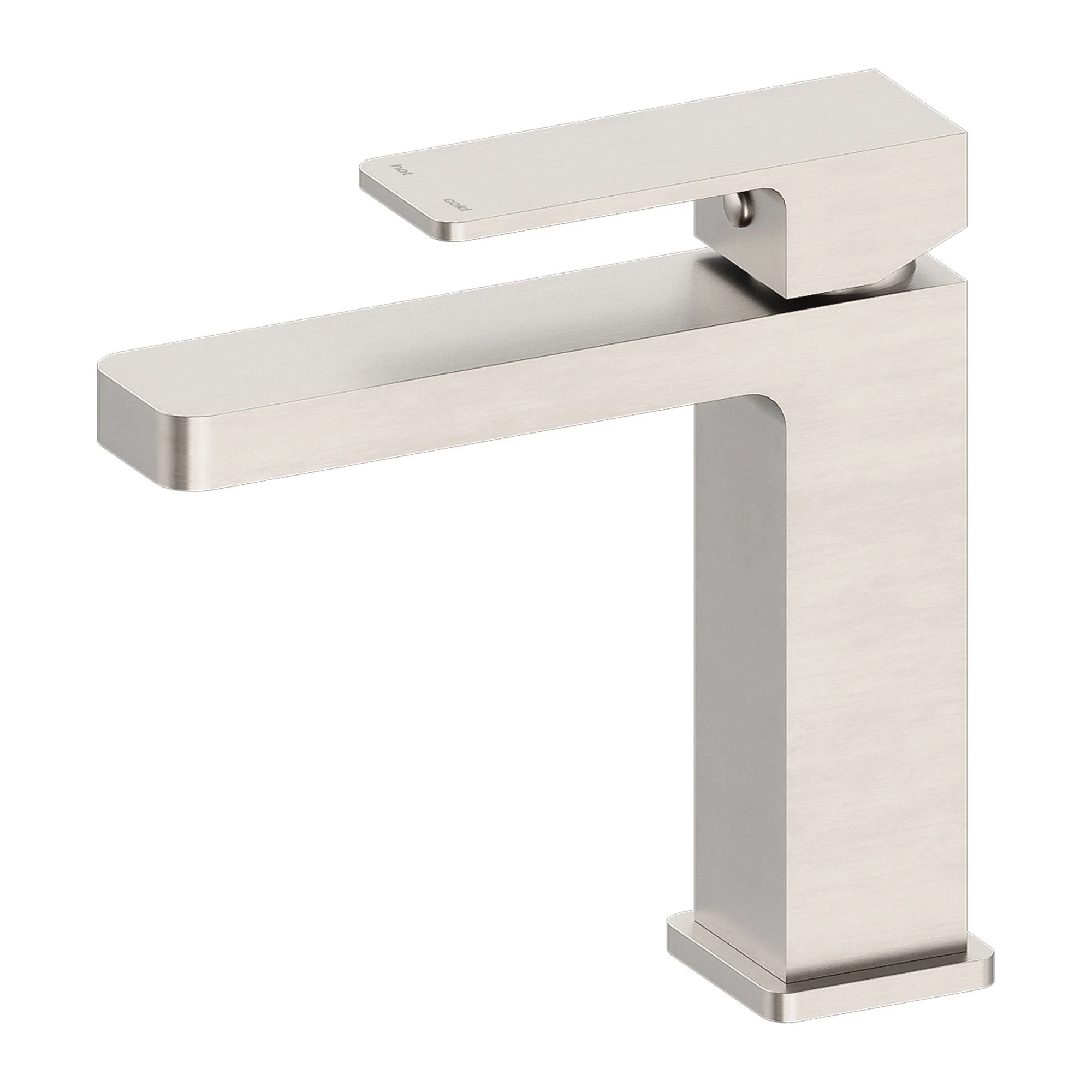 Nero Celia Basin Mixer Builders Range - Brushed Nickel