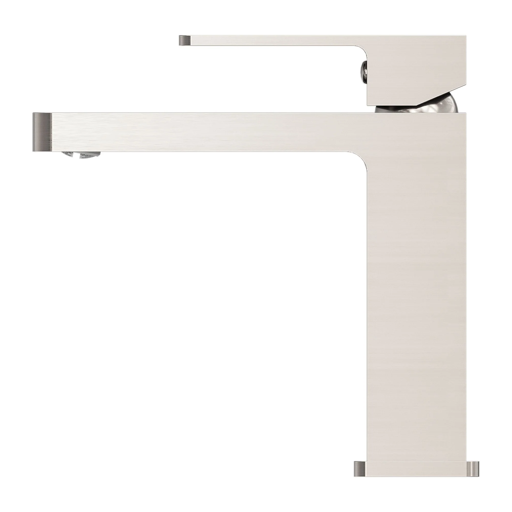 Nero Celia Basin Mixer Builders Range - Brushed Nickel - Image 3