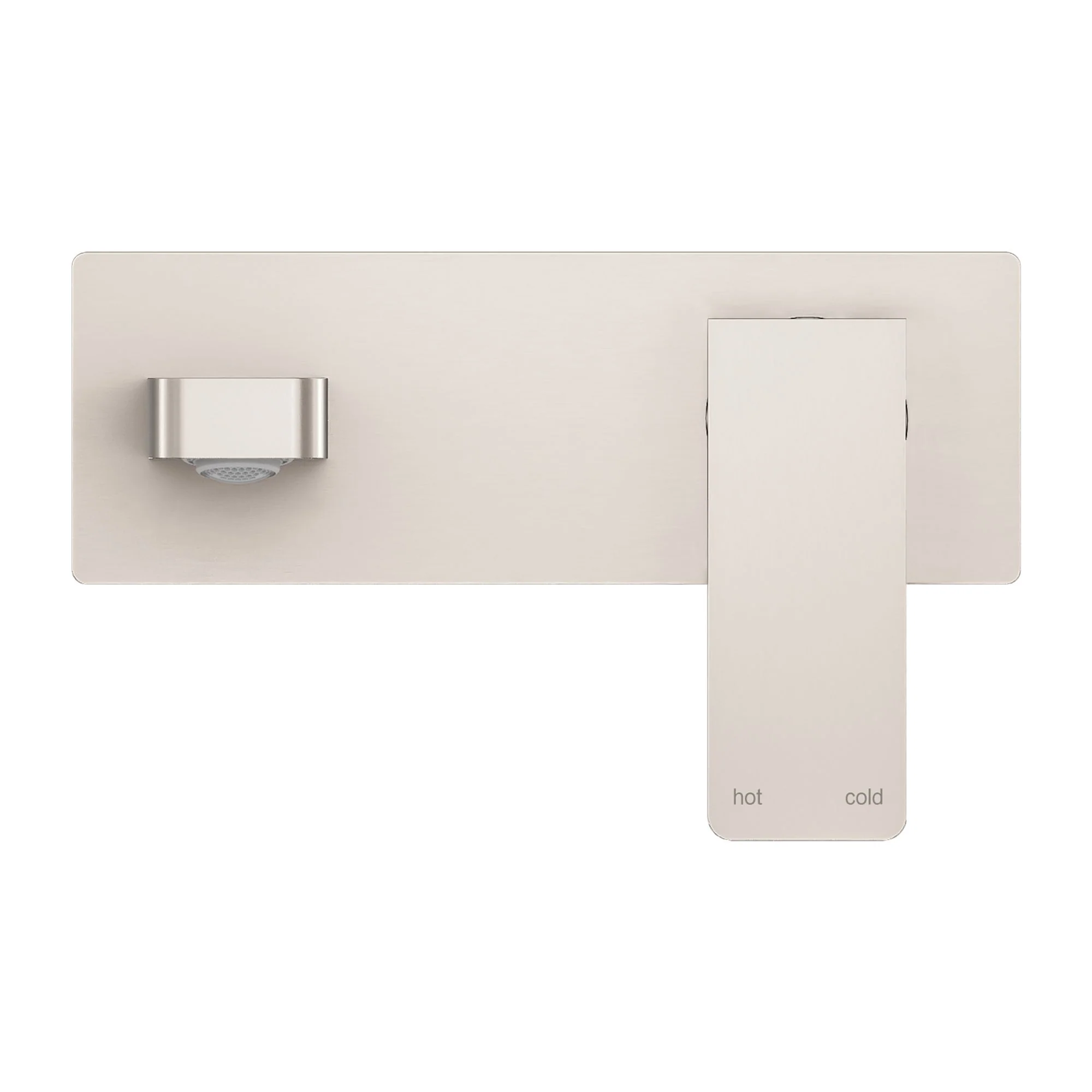Nero Celia Wall Basin/Bath Mixer - Brushed Nickel - Image 2