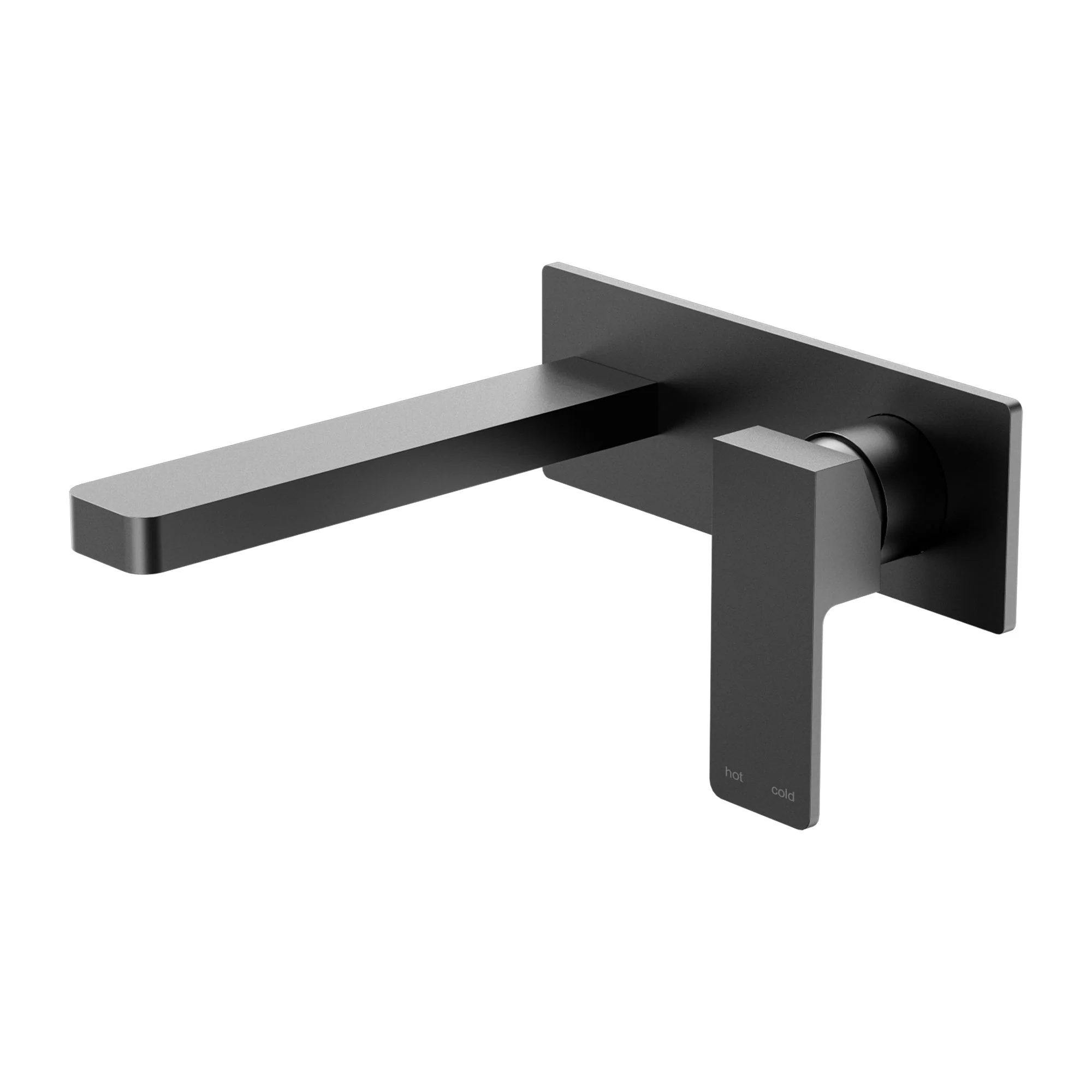 Nero Celia Wall Basin/Bath Mixer - Black Matte