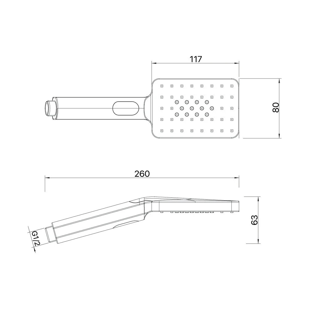 Mixx Chai 3 Spray Handpiece - Matt Black - Image 2