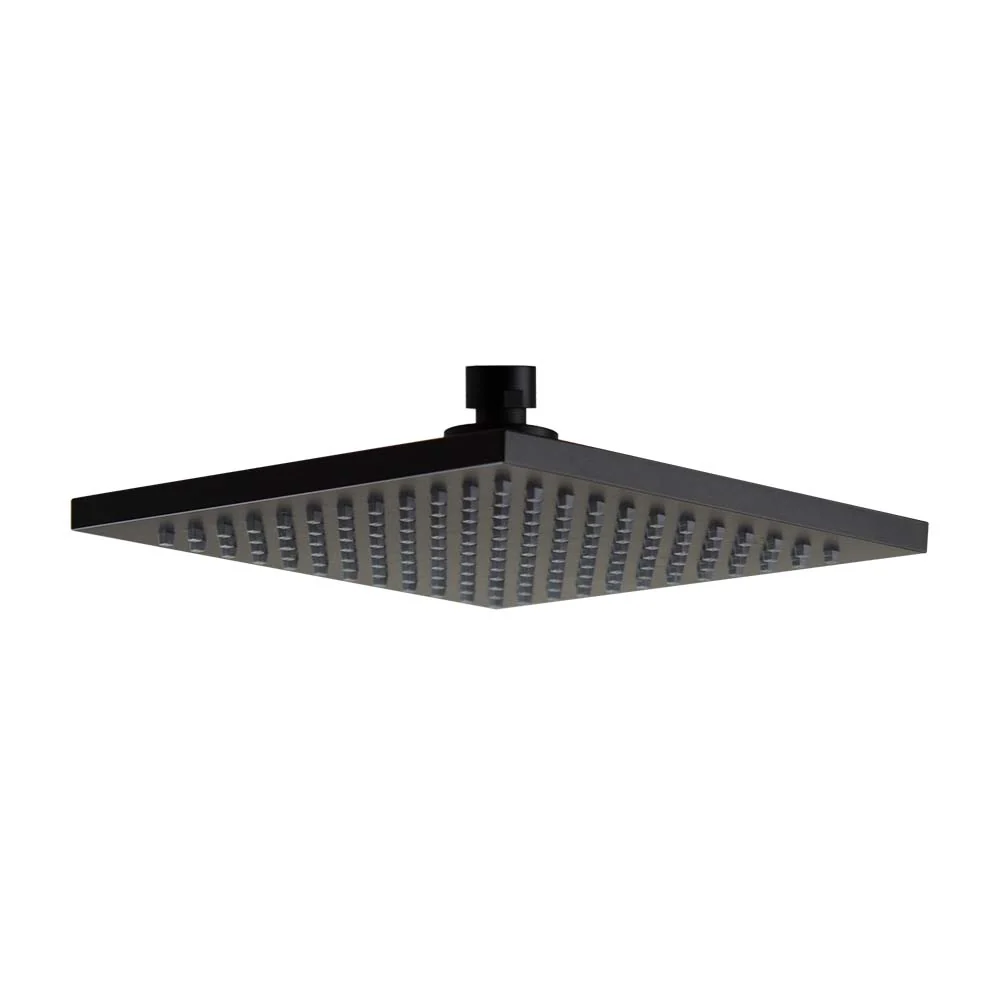 Mixx Chai ABS Shower Head 200mm - Matt Black