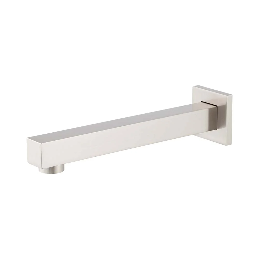 Mixx Chai Bath Spout 200mm - Brushed Nickel