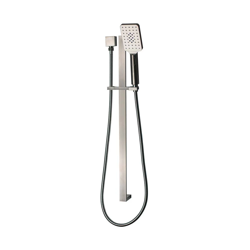 Mixx Chai Rail Shower - Brushed Nickel