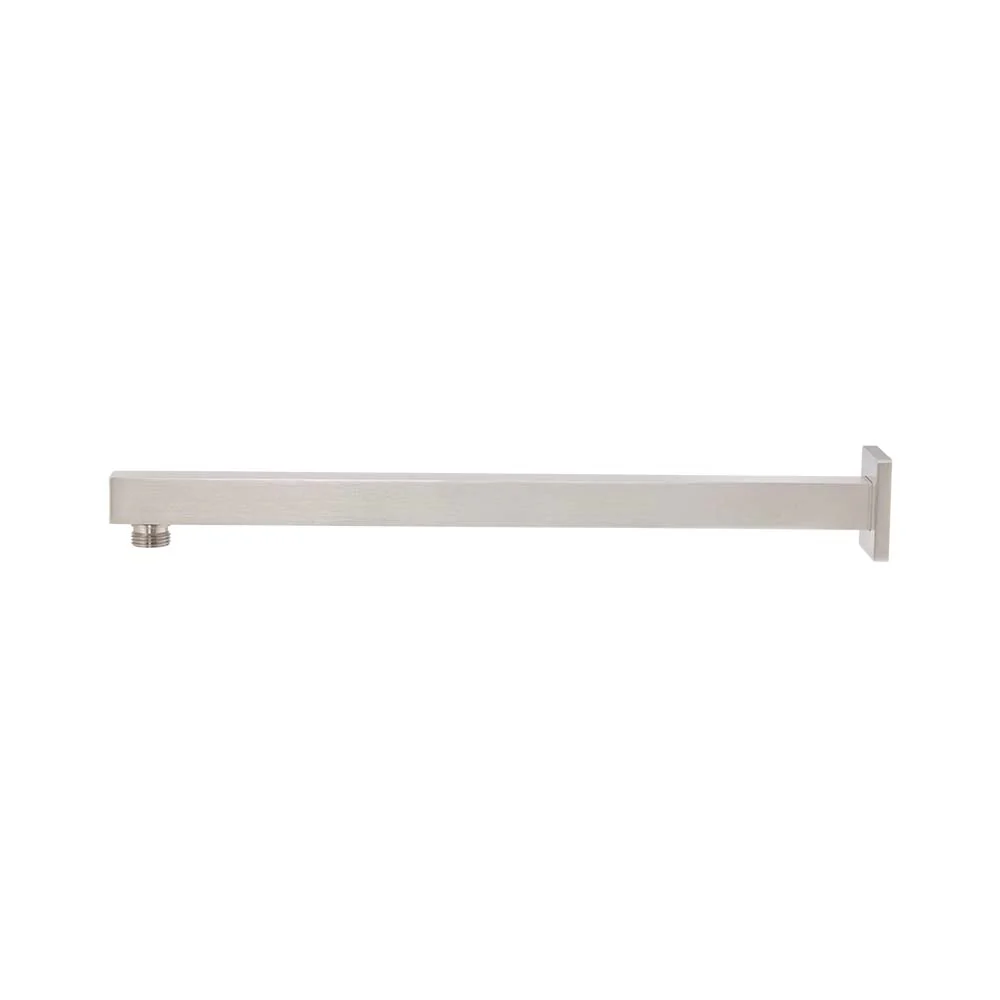 Mixx Chai Straight Shower Arm 380mm - Brushed Nickel