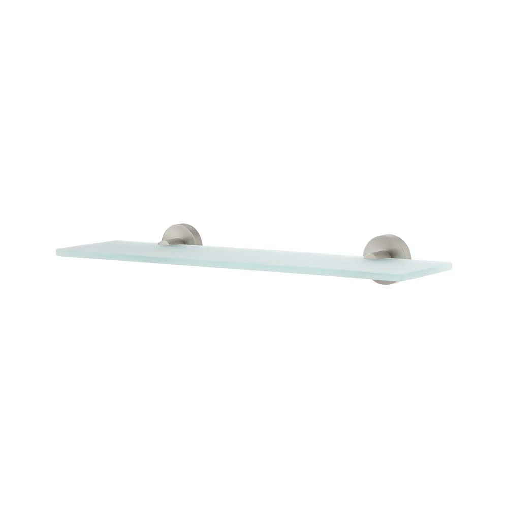 Mixx Chia Glass Shower Shelf 450mm - Gun Metal